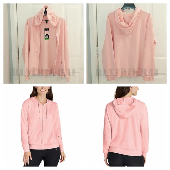 Eddie Bauer Tops - Pink NWT Eddie Bauer Ladies' Full Zip Hoodie